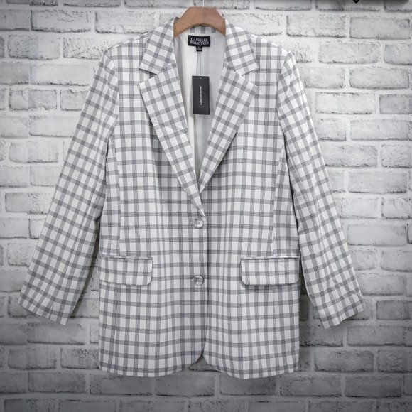 Danielle Bernstein Structured Blazer, 1X - Picture 1 of 4